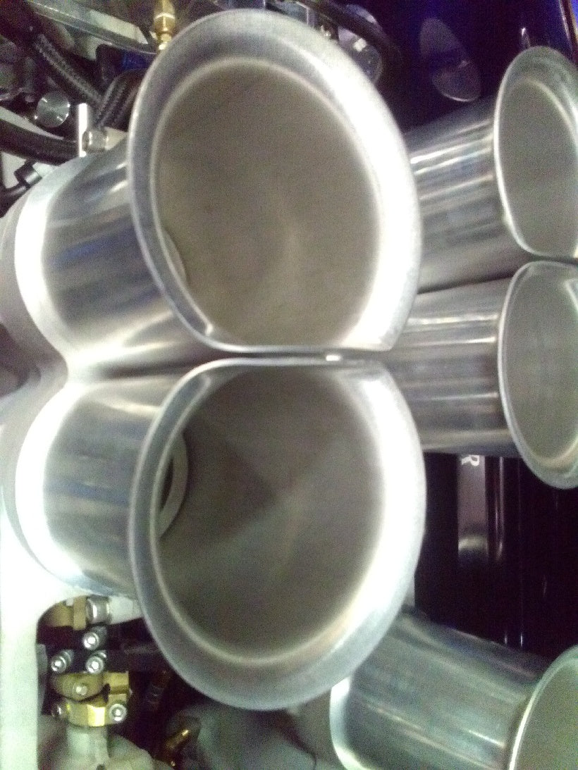 BBR Custom Velocity Stack Filters Covers Hilborn 100mm Dual V8 Set of 4