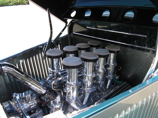 BBR Custom Velocity Stack Filters Covers Hilborn 76mm V8 Set