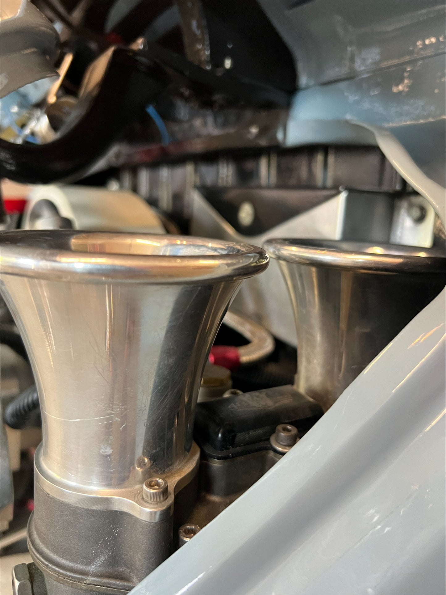 BBR Custom Velocity Stack Filters Covers CB Performance 100.33mm x 8mm Pair