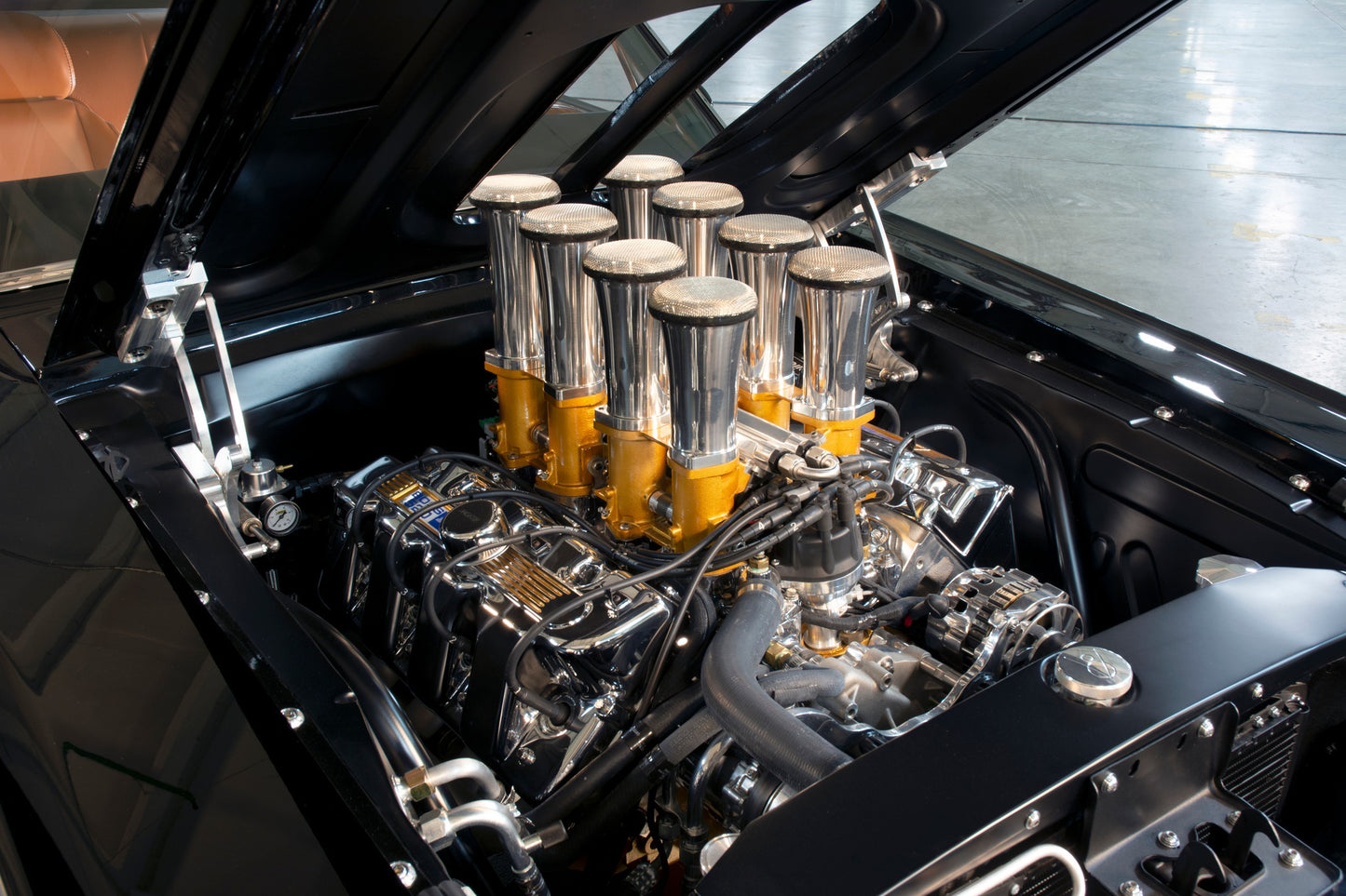 BBR Custom Velocity Stack Filters Covers Hilborn 76mm V8 Set