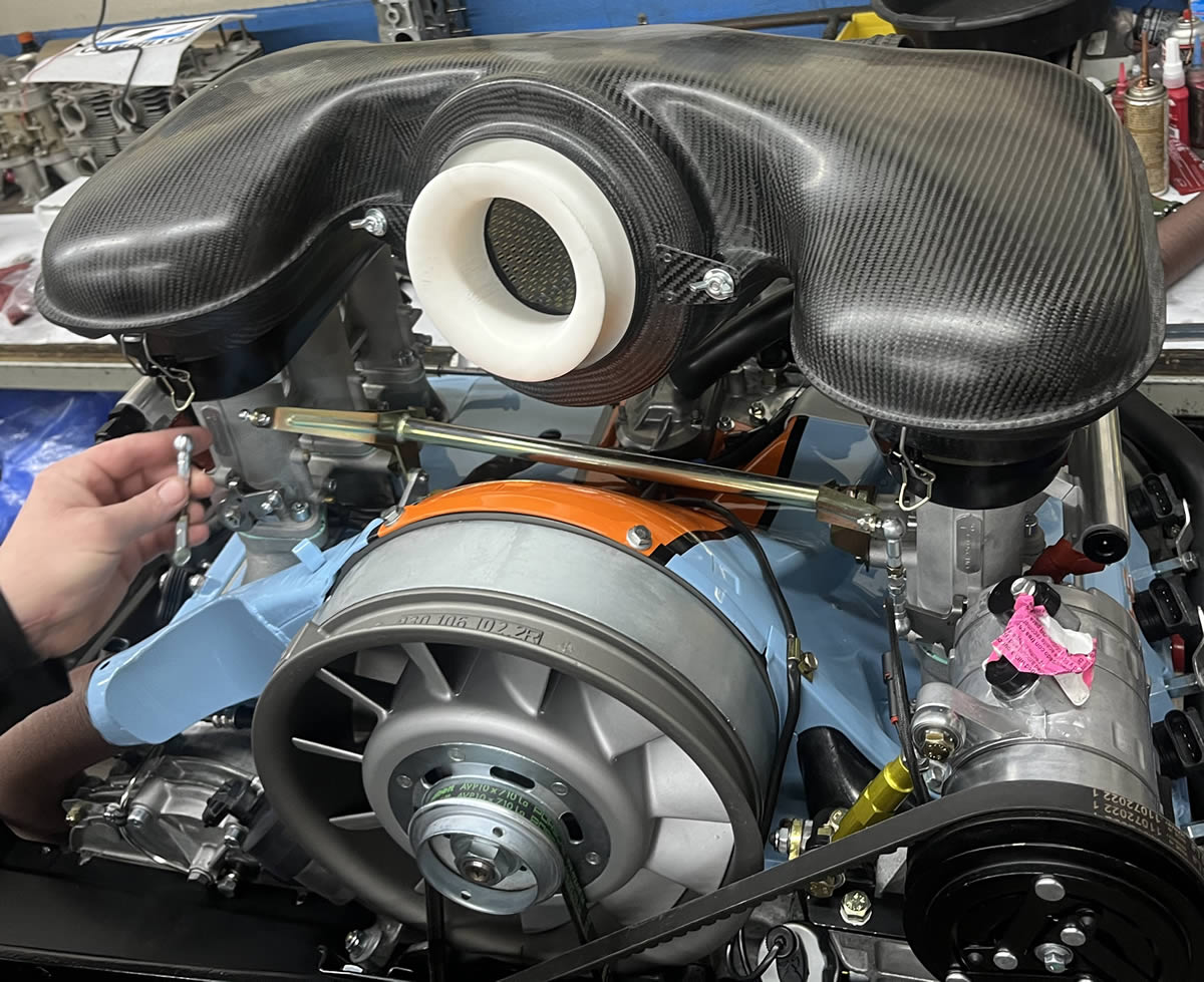 BBR Velocity Stack Filters Covers Porsche 132mm custom single