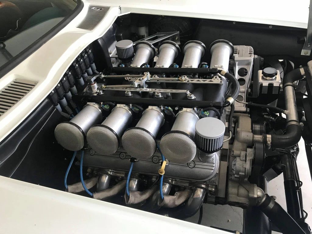 BBR Velocity Stack Filters Covers Harrop Hurricane Intake Manifold 99mm ...