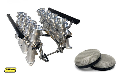 BBR Velocity Stack Filters Covers BMW M60 M62 Redux Racing V8 set