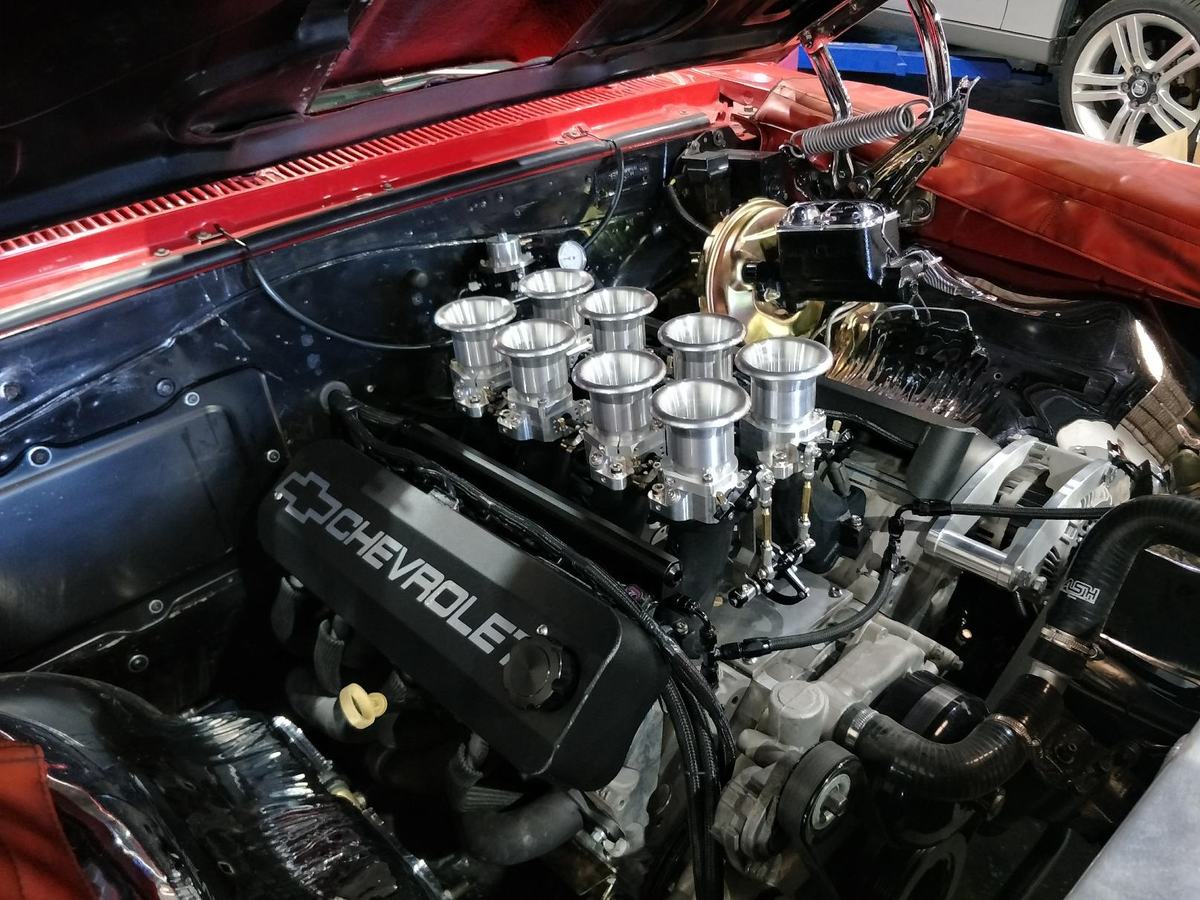 BBR Velocity Stack Filters Covers RHD Engineering ITB GM LS1 89.7mm 7 ...