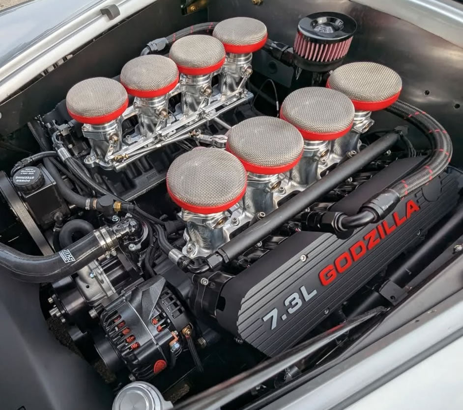 BBR Custom Velocity Stack Filters Covers InnoV8 ITB Godzilla Engine V8 ...