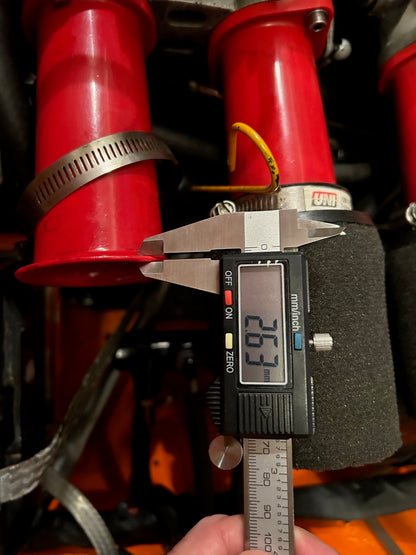 BBR Velocity Stack Filters Covers BMW Alpina 70mm 3mm Pair