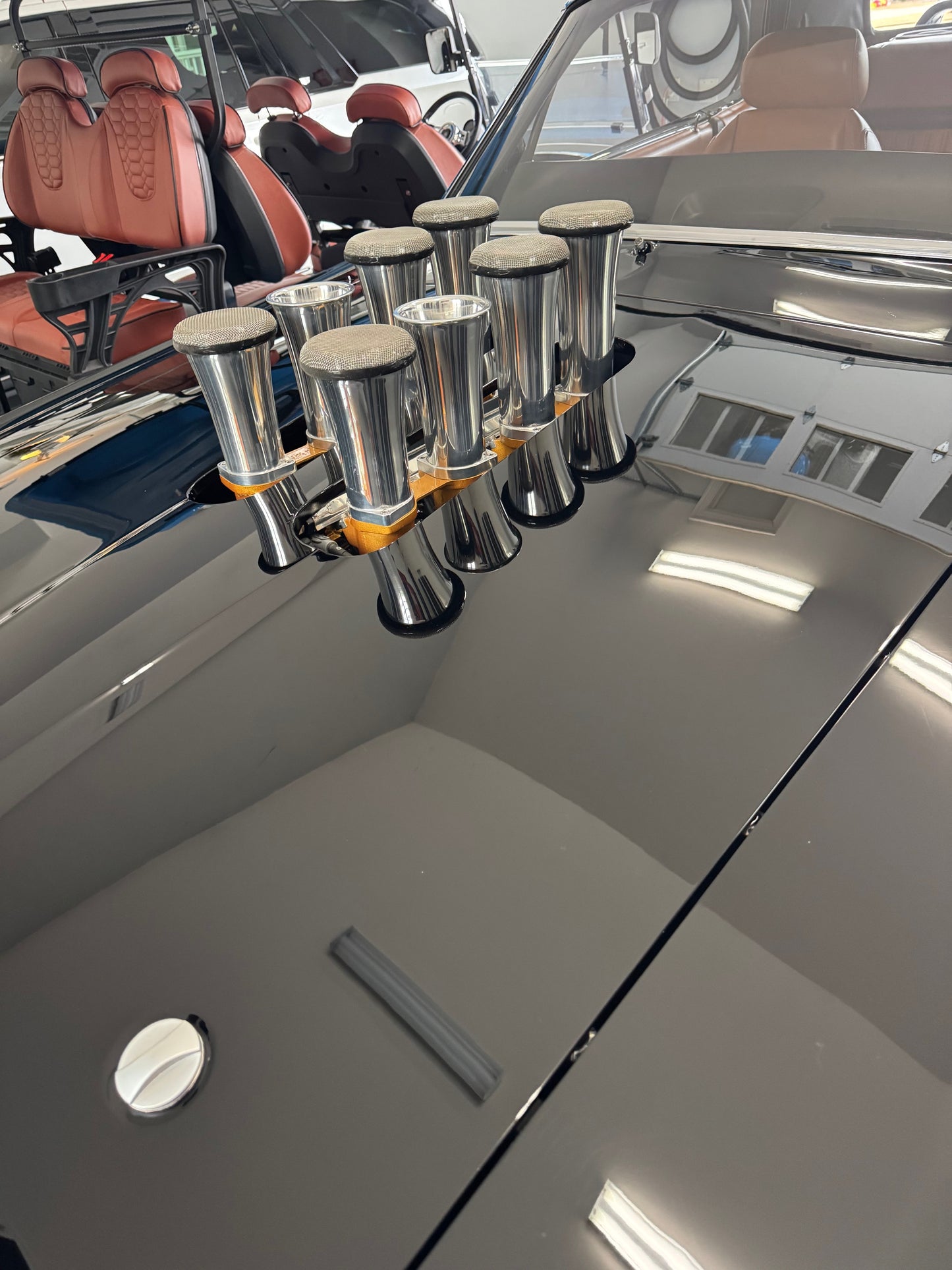 BBR Custom Velocity Stack Filters Covers 101mm x 4mm Cougar Interceptor