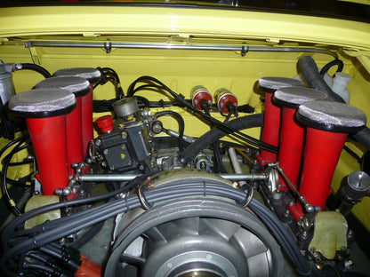 BBR Velocity Stack Filters Covers Jenvey Porsche ITB 88mm Pair