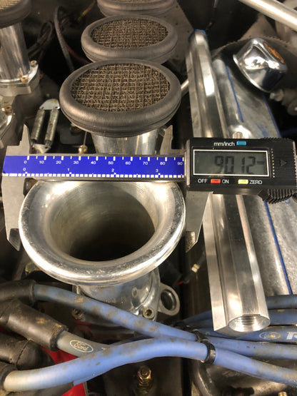 BBR Velocity Stack Filters Covers DC&O Racing ITB 90mm 8mm set of 8