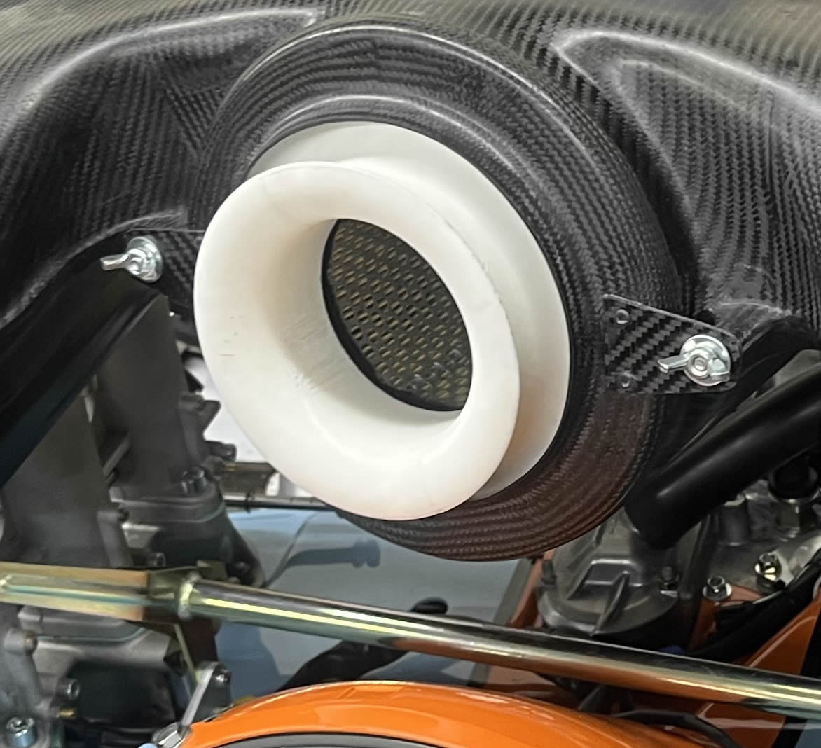 BBR Velocity Stack Filters Covers Porsche 132mm custom single