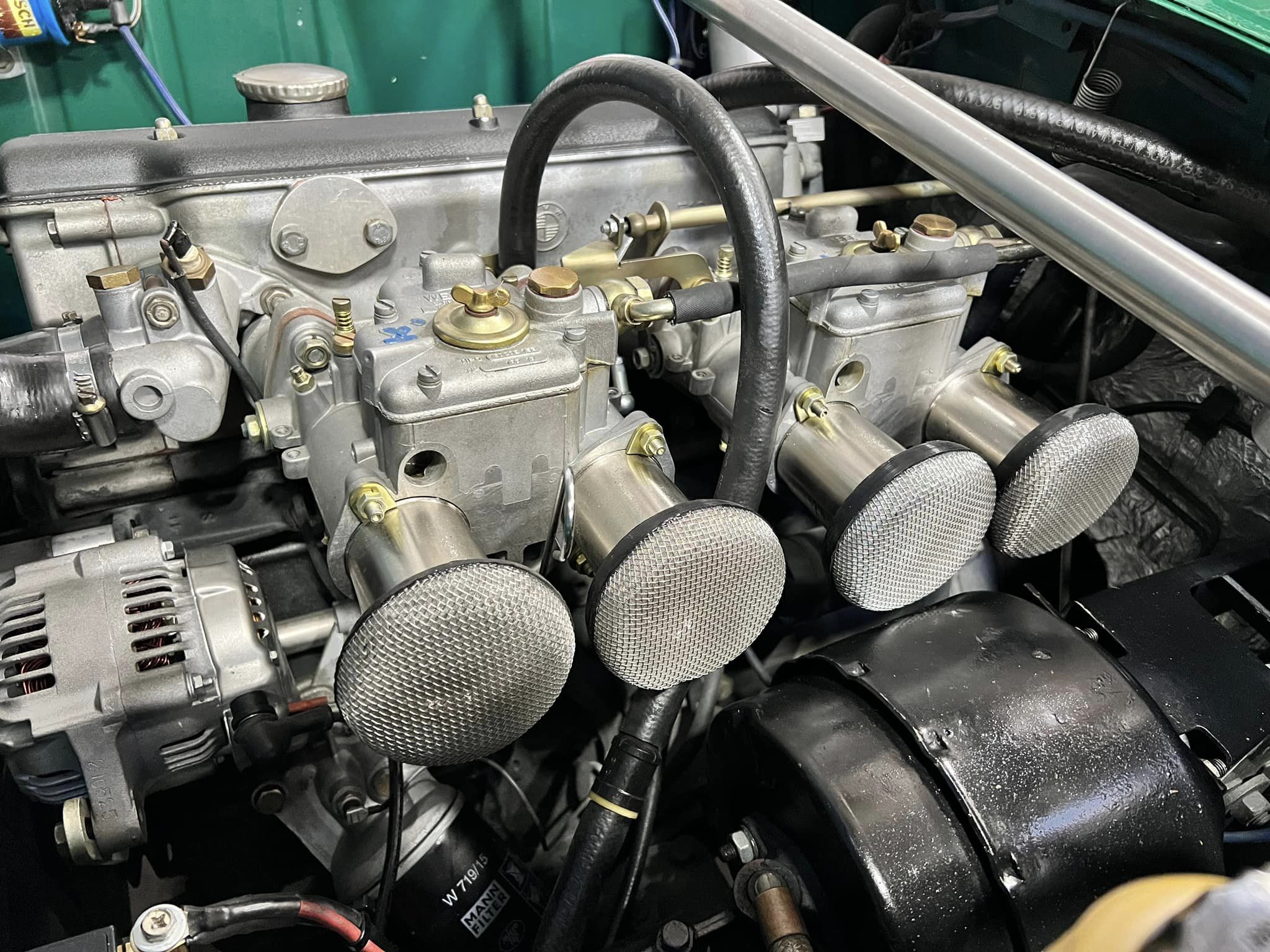 BBR Velocity Stack Filters Covers Weber Carburetor 40 DCOE 40 IDF 58mm ...