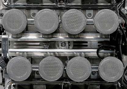 BBR Velocity Stack Filters Covers Borla TWM Injection 8-Stack 95mm V8 set