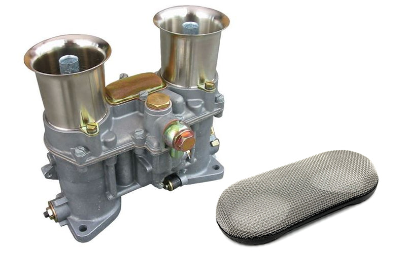Carb Stack Filter BBR Velocity Stack Filters Covers Weber Carburetor 48 IDA Dual 70mm 2 ...