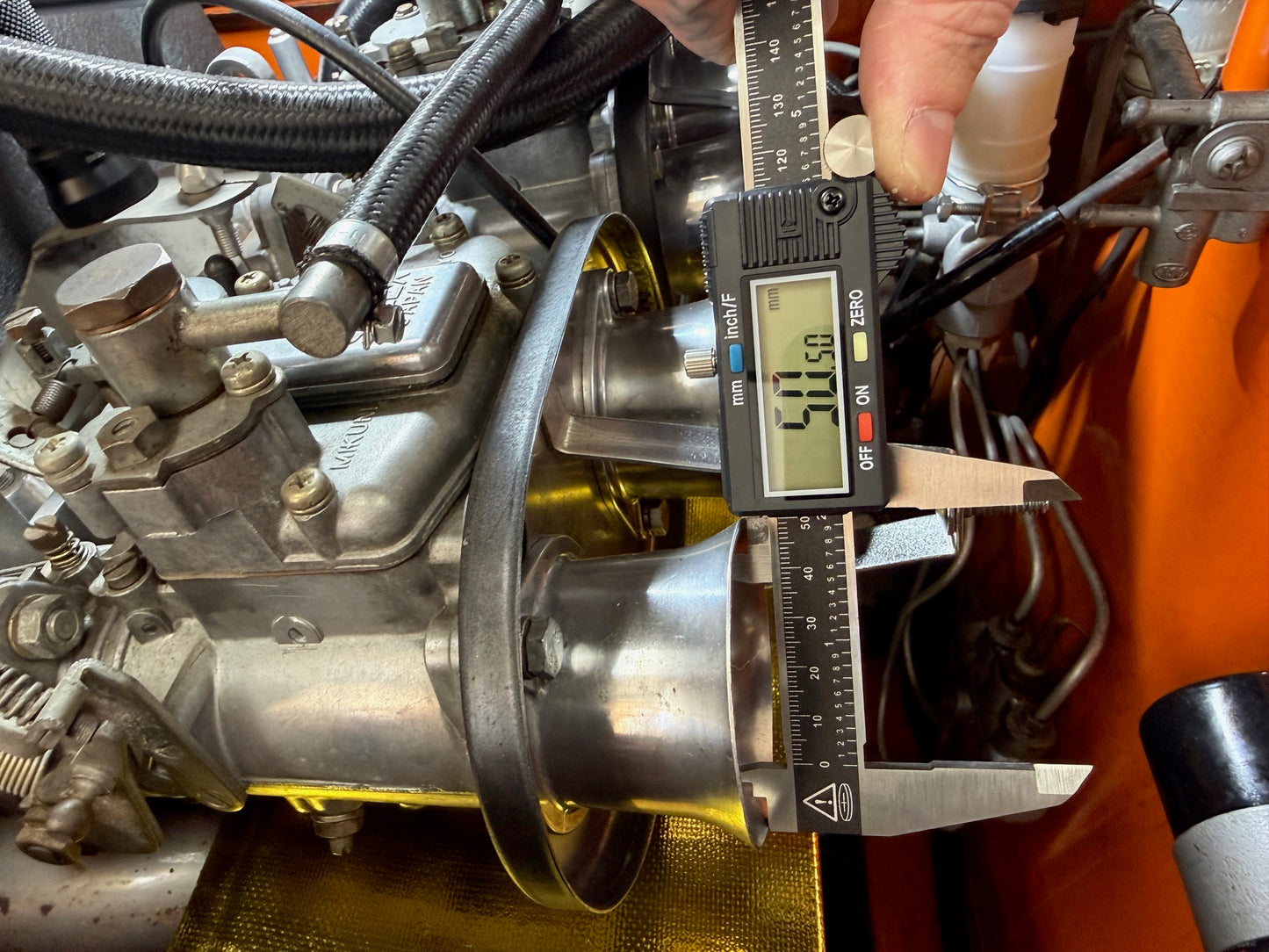 BBR Velocity Stack Filters Covers Mikuni 44PHH Carburetor 64mm Pair