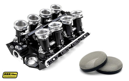BBR Velocity Stack Filters Covers Speedmaster Injection 8-Stack 95mm V8 set